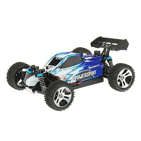 Masinuta cu Telecomanda iUni A736, 50km/h Off Road Buggy 4x4, Albastru