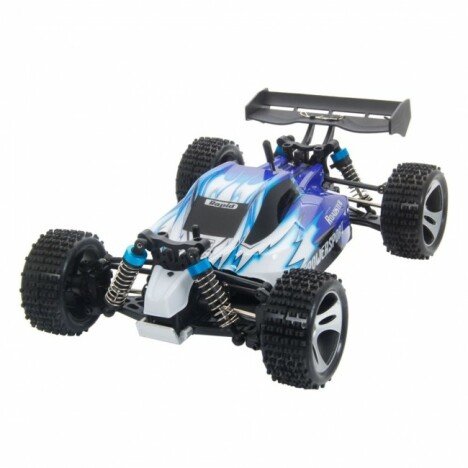 Masinuta cu Telecomanda iUni A736, 50km/h Off Road Buggy 4x4, Albastru